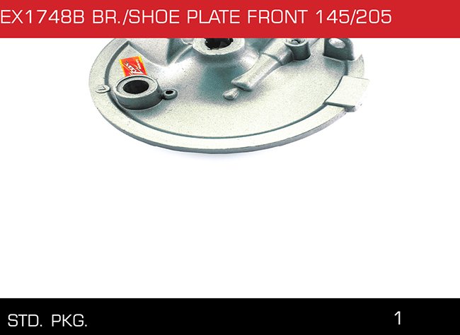EX1748B BR-SHOE PLATE FRONT 145 205